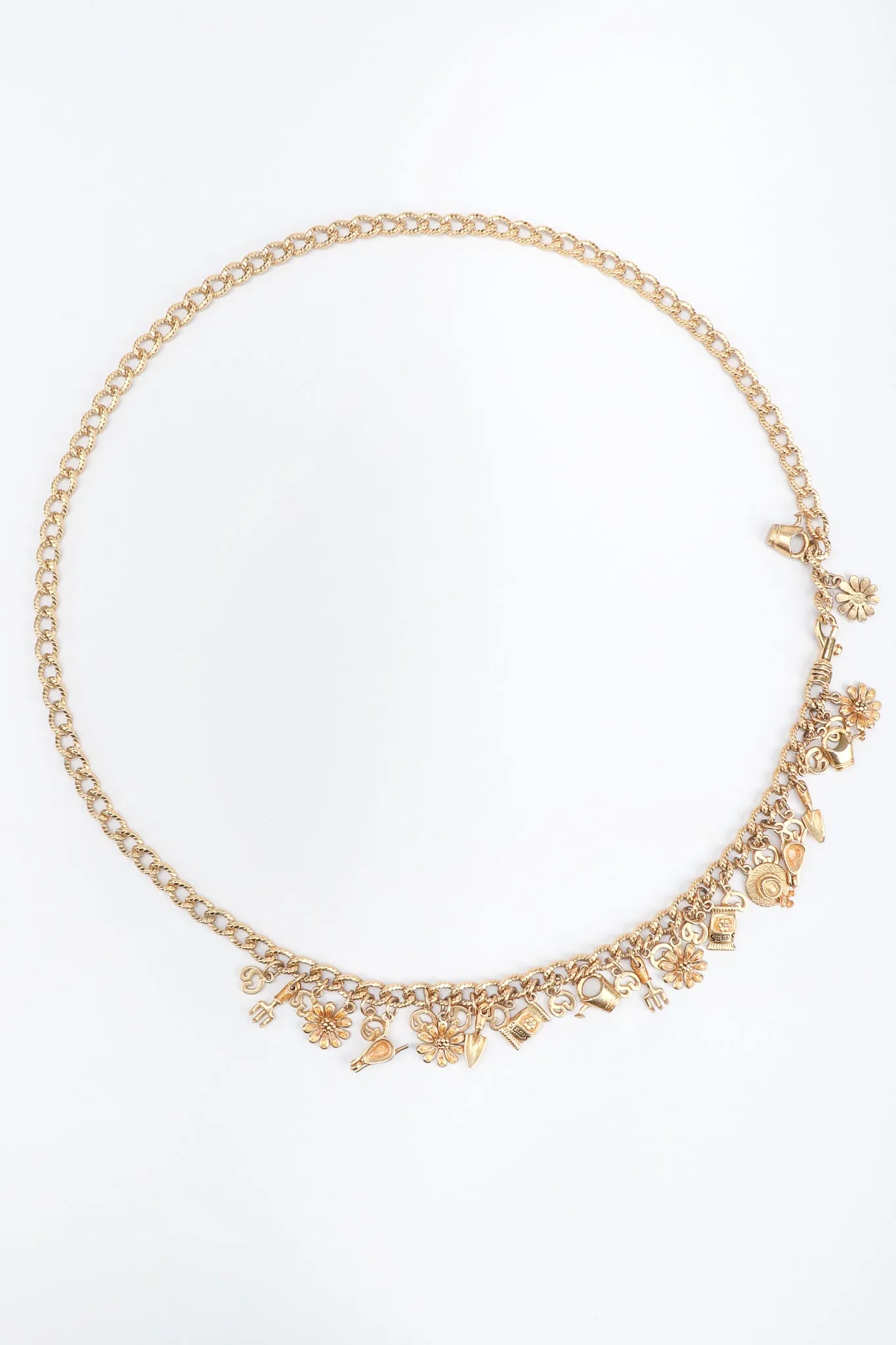 Floriculture Charm Chain Belt