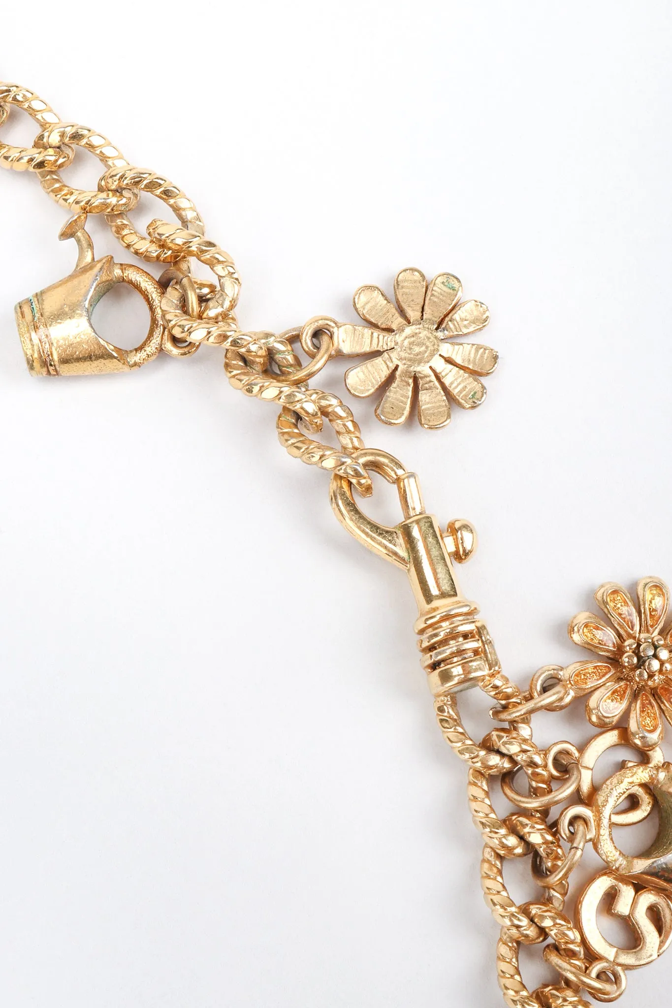 Floriculture Charm Chain Belt