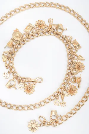 Floriculture Charm Chain Belt