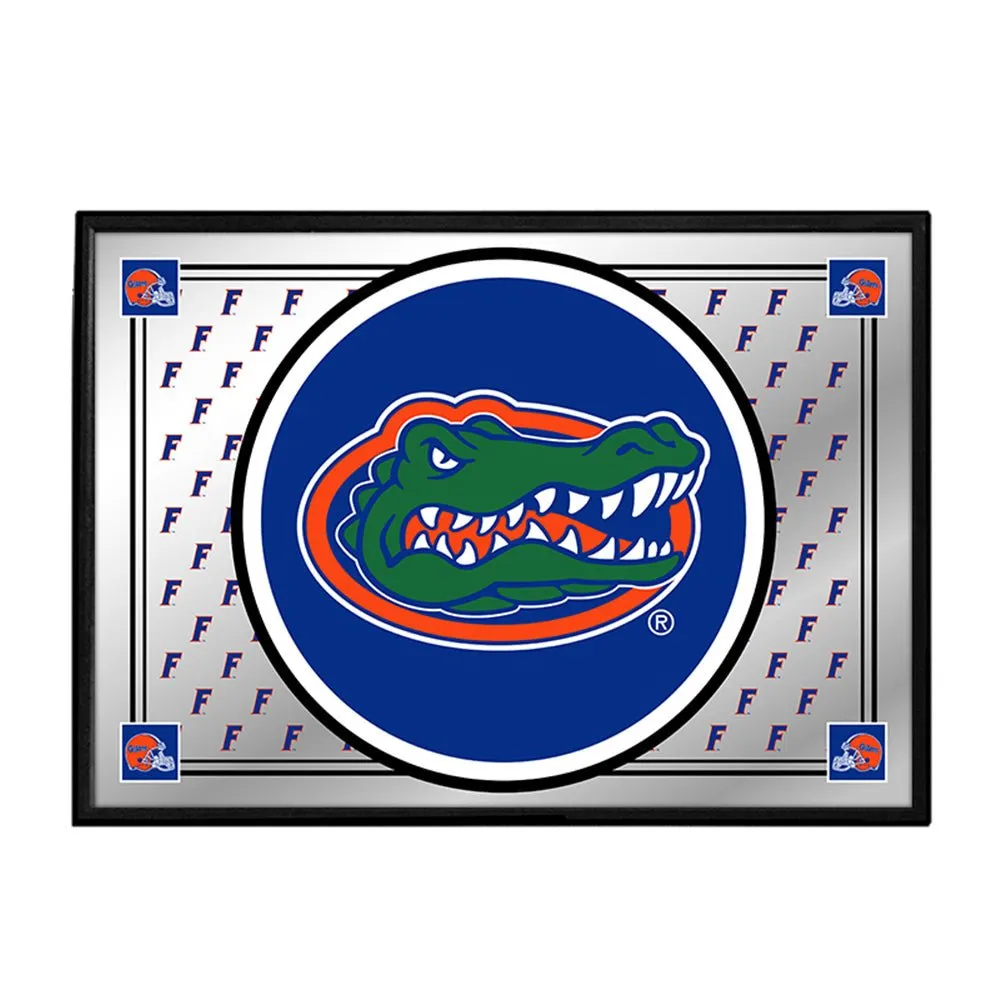 Florida Gators: Team Spirit - Framed Mirrored Wall Sign