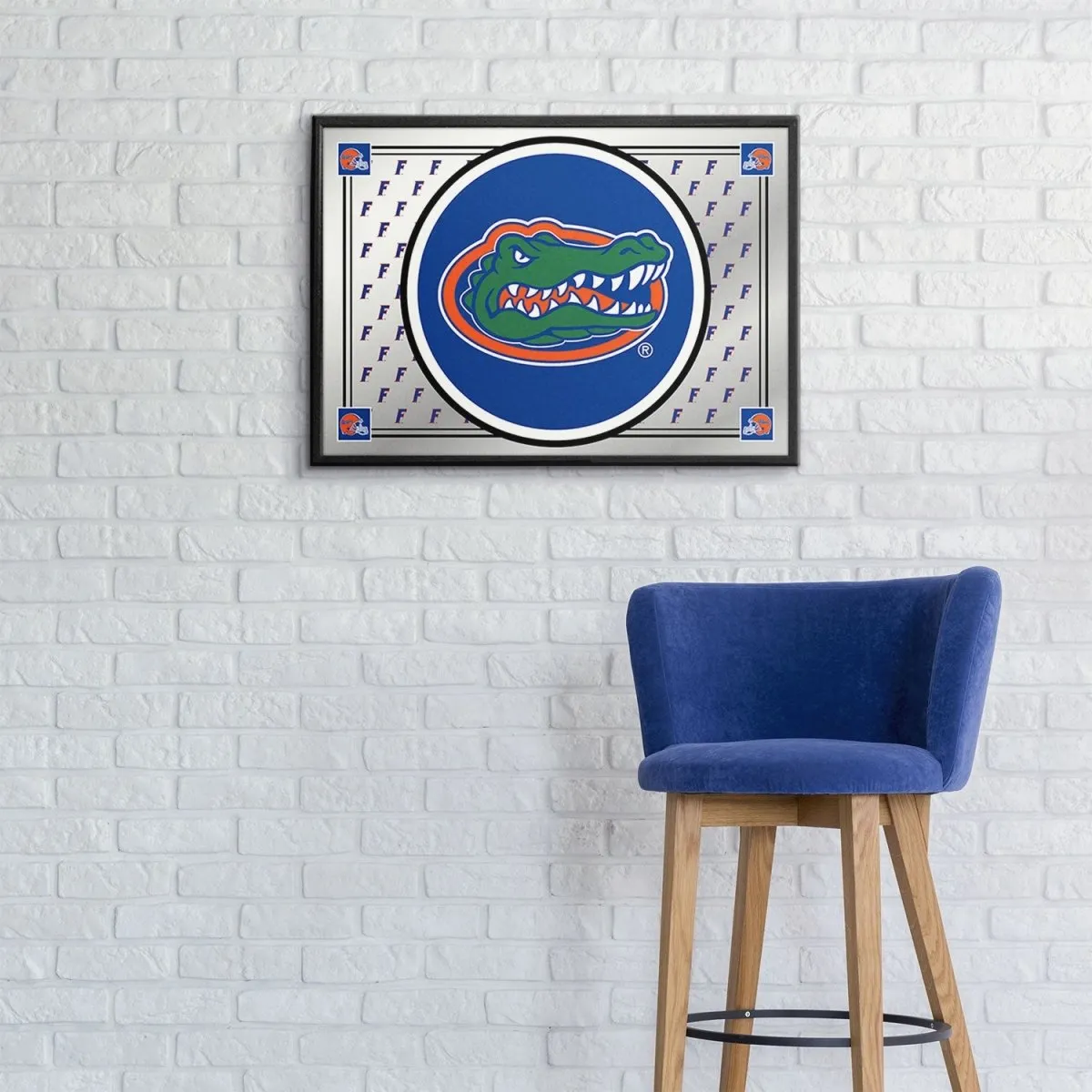 Florida Gators: Team Spirit - Framed Mirrored Wall Sign