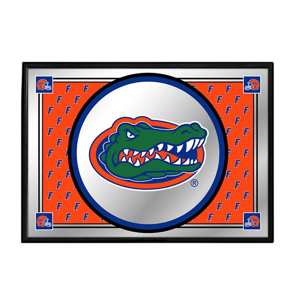 Florida Gators: Team Spirit - Framed Mirrored Wall Sign