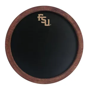 Florida State Seminoles: "Faux" Barrel Top Chalkboard