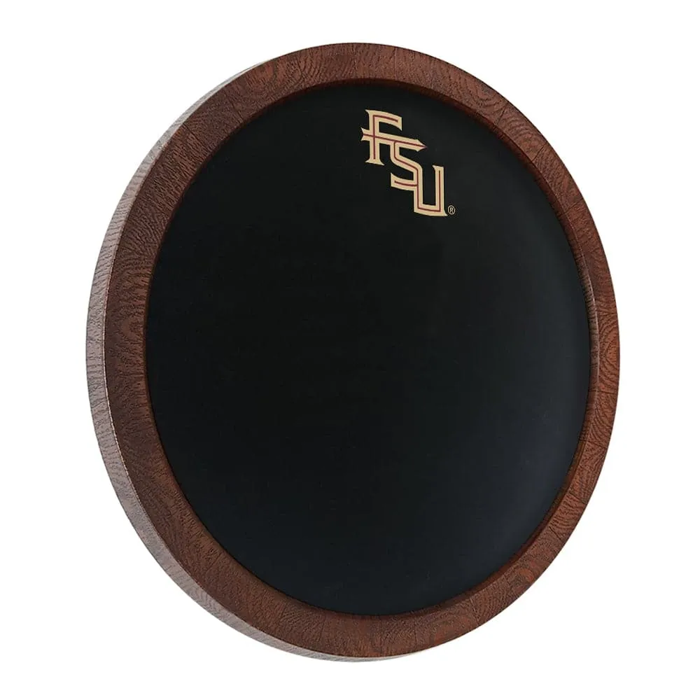 Florida State Seminoles: "Faux" Barrel Top Chalkboard
