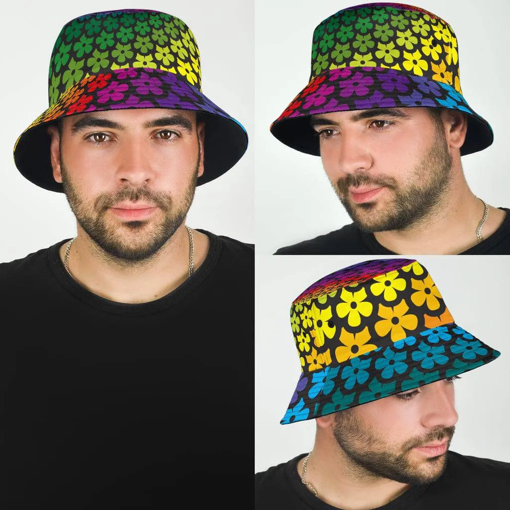 Flower Spiral Unisex Bucket Hat