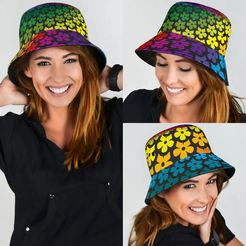 Flower Spiral Unisex Bucket Hat