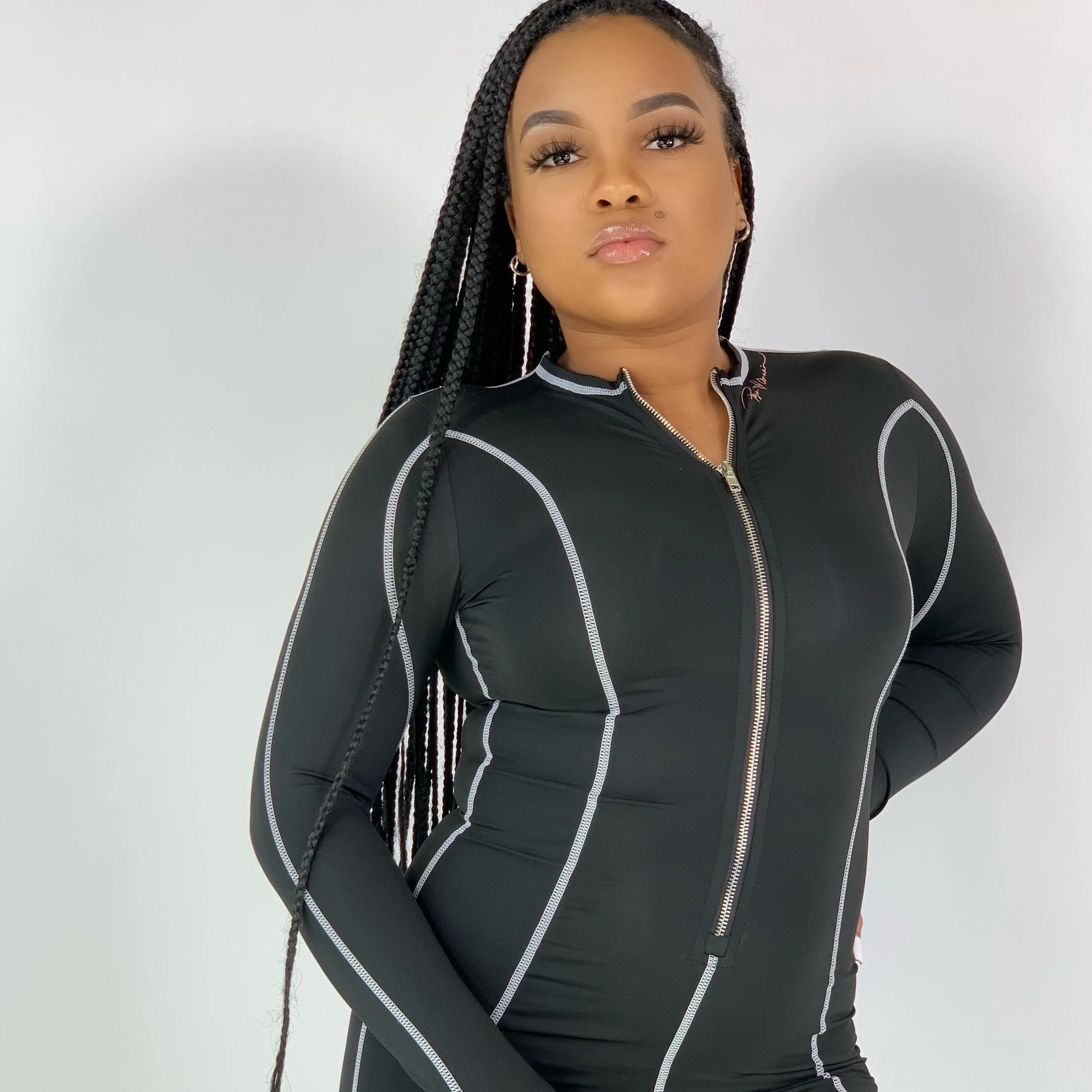 Fly Girl Jumpsuit - Black