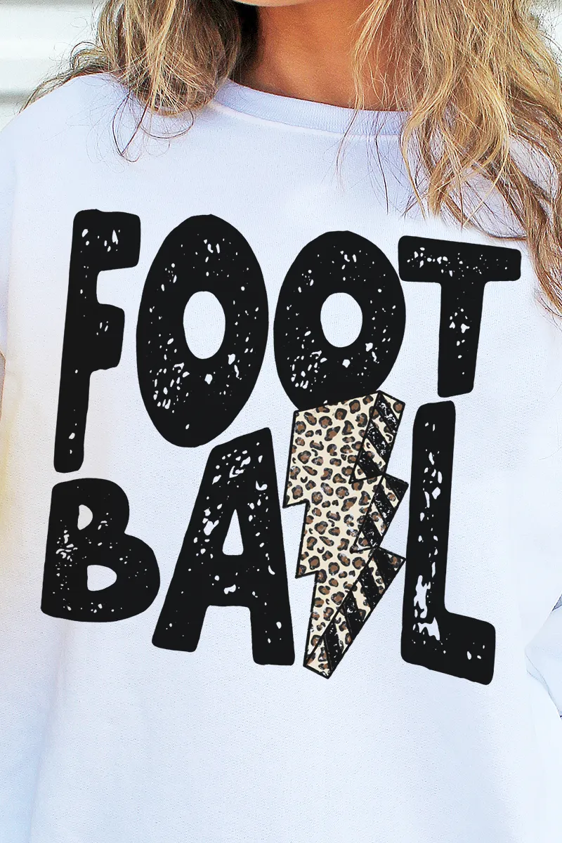 Football Bolt Heavy-weight Crew Sweatshirt