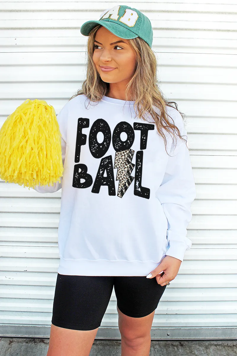 Football Bolt Heavy-weight Crew Sweatshirt