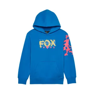 FOX YOUTH ENERGY FLEECE PULLOVER HOODY [TRUE BLUE]