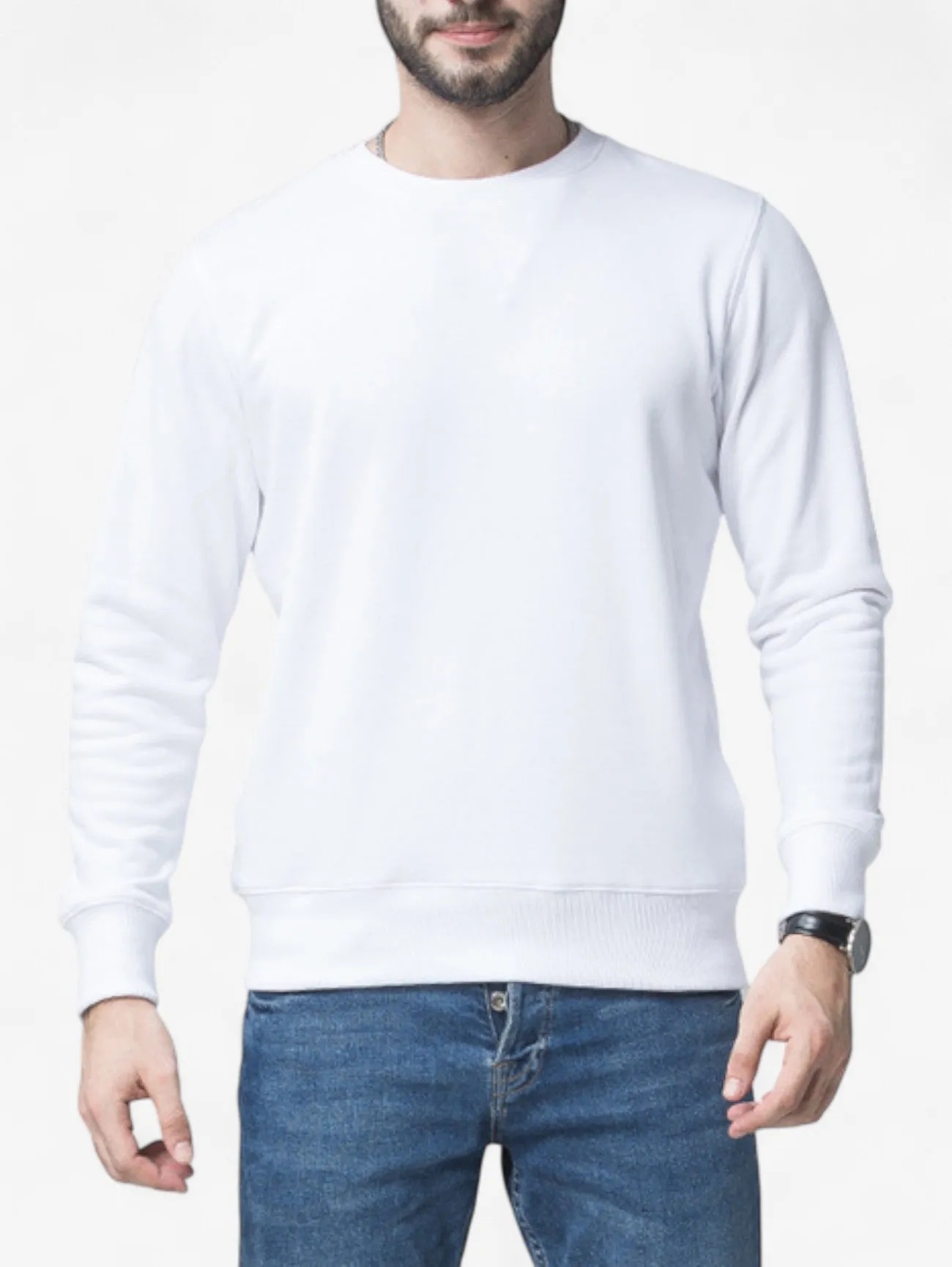 Foxes | Men’s Classic Casual Long Sleeve Crewneck Sweater