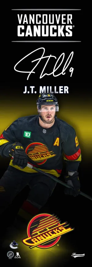 Frameworth Sports NHL Player Plaque - JT Miller Third Skate