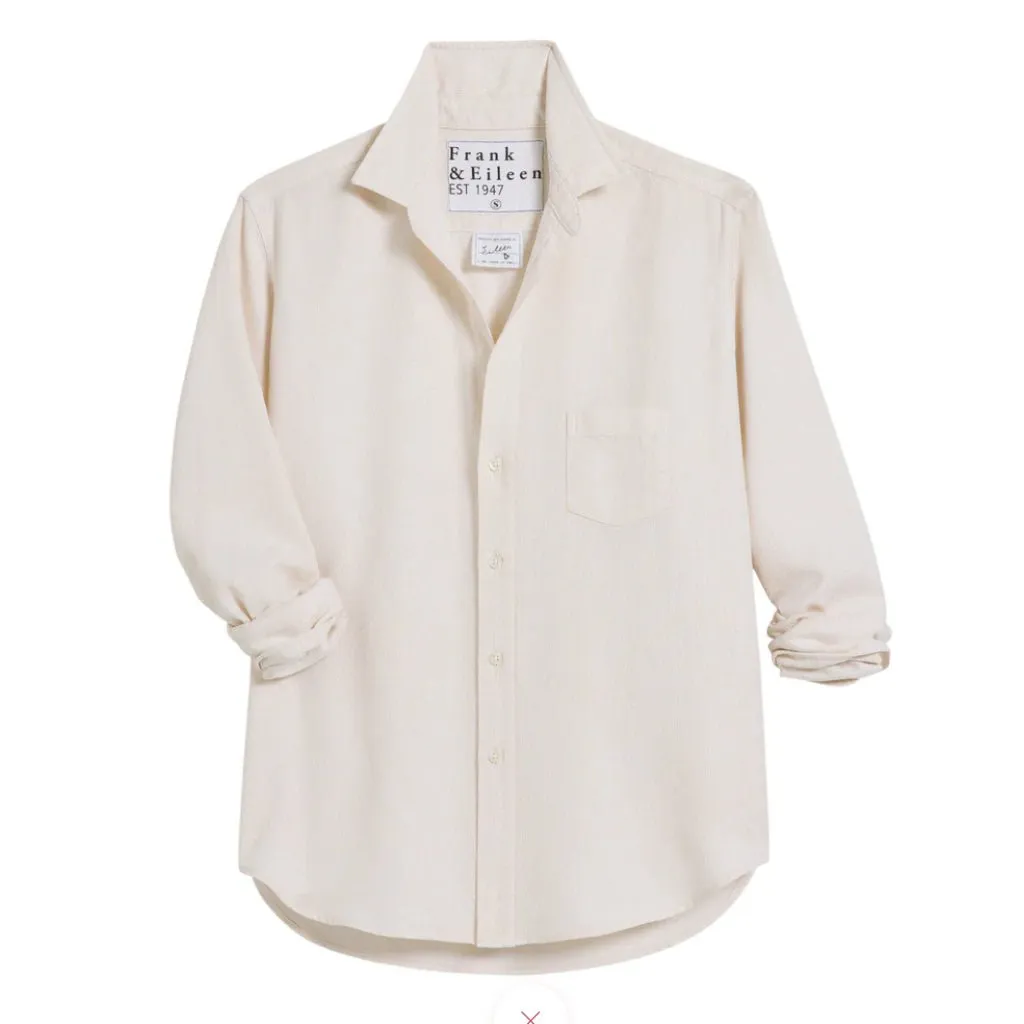 Frank & Eileen - Textured Glitter Eileen Relaxed Button-Up