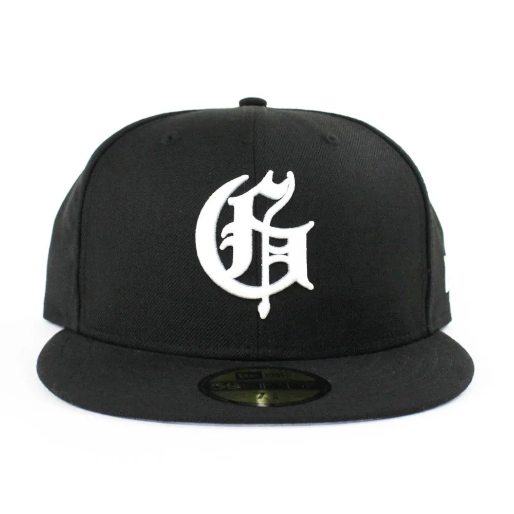 G Raiders New Era 59Fifty Fitted Hats (Black Gray Under Brim)