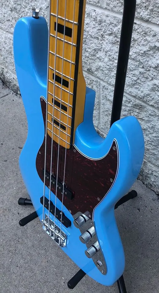 GAMMA [SOLD] Custom J18-06, Beta Model, Retro Sonic Blue