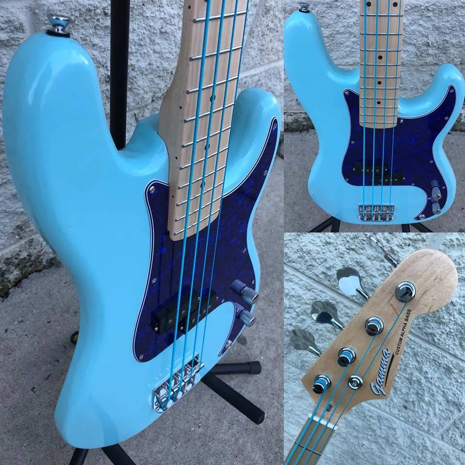GAMMA [SOLD] Custom P18-01, Alpha Model, Retro Sonic Blue