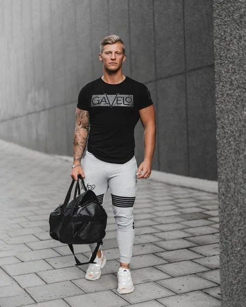 Gavelo Sports Tee - Space Black