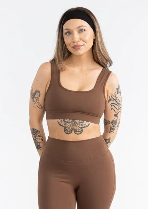 Gaya Sports Bra Cappuccino