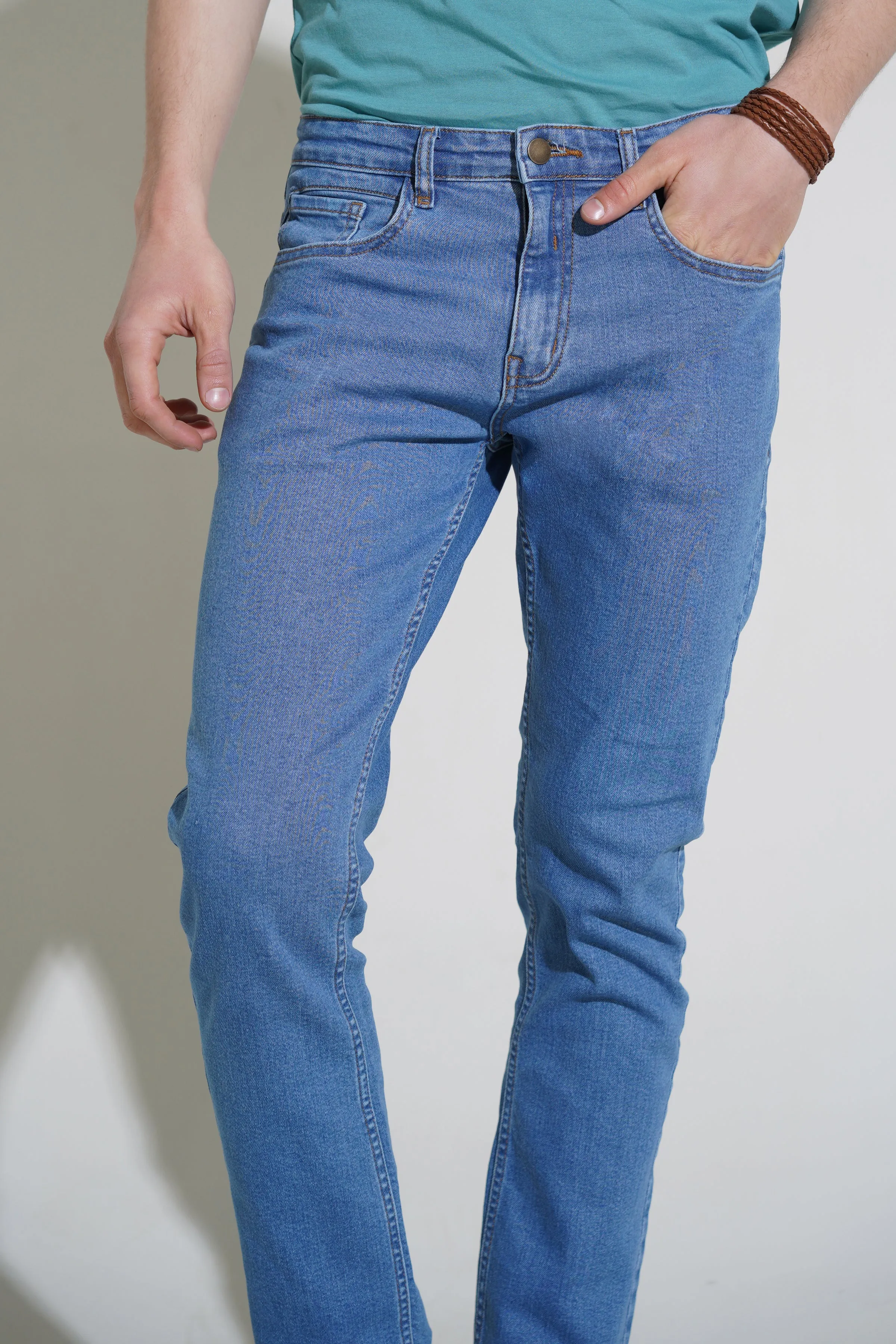 Gents Light Blue Smart Fit Jeans