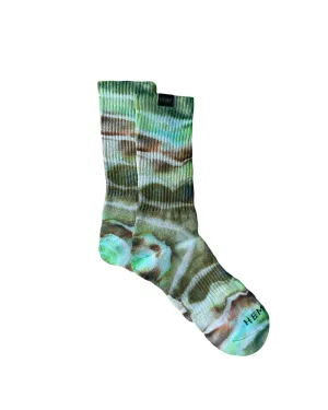 GEO-2 HEMP LABEL CREW SOCKS