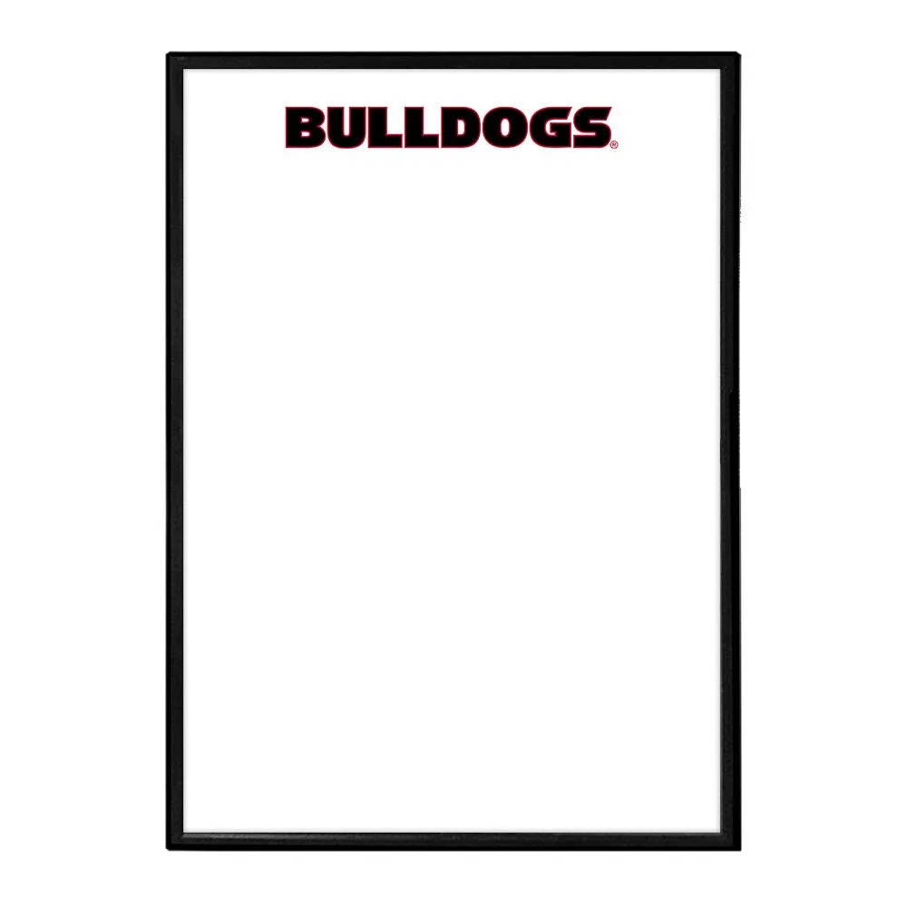 Georgia Bulldogs: Framed Dry Erase Board