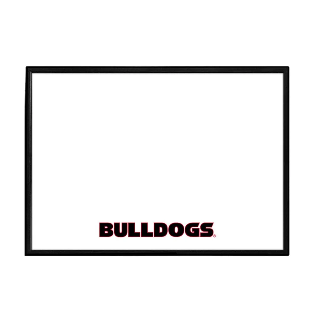 Georgia Bulldogs: Framed Dry Erase Board