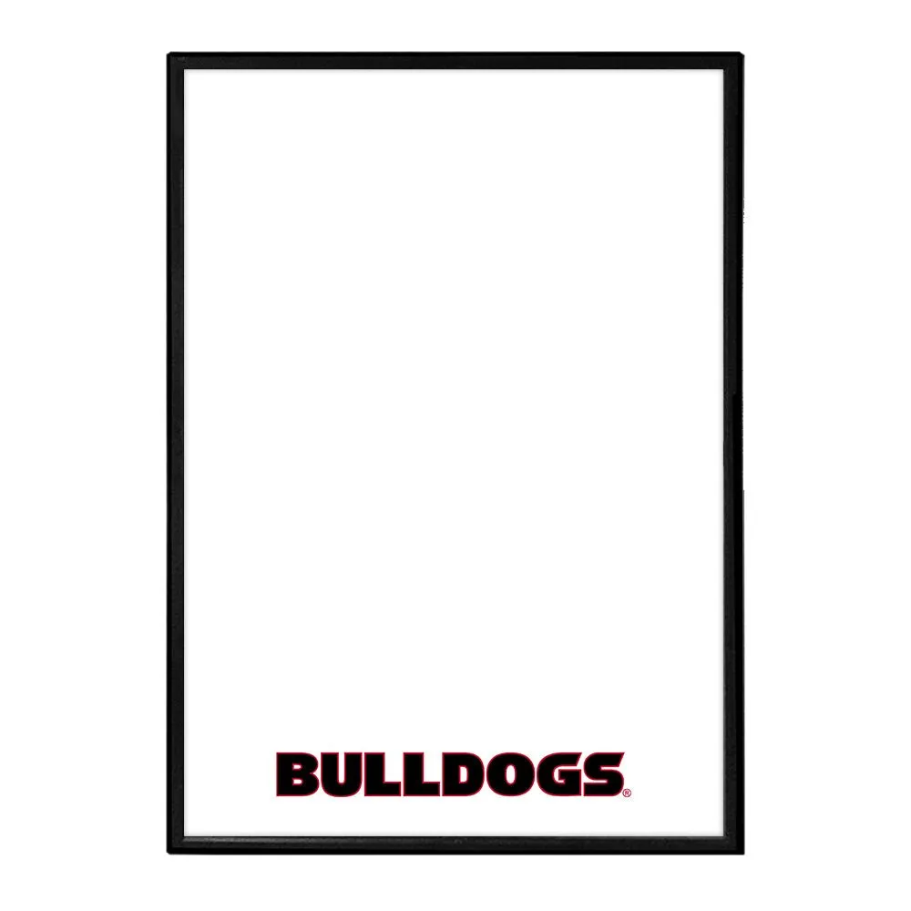Georgia Bulldogs: Framed Dry Erase Board