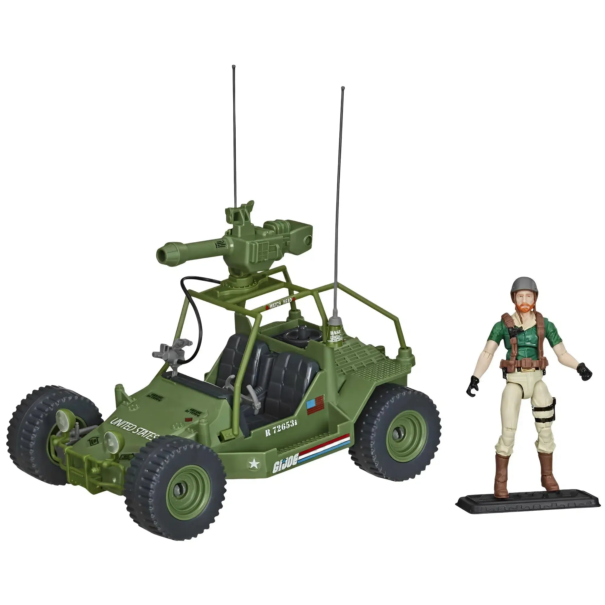 G.I. Joe - A.W.E. Striker Vehicle & Crankcase Action Figure (3.75") - Hasbro - Retro Collection Series