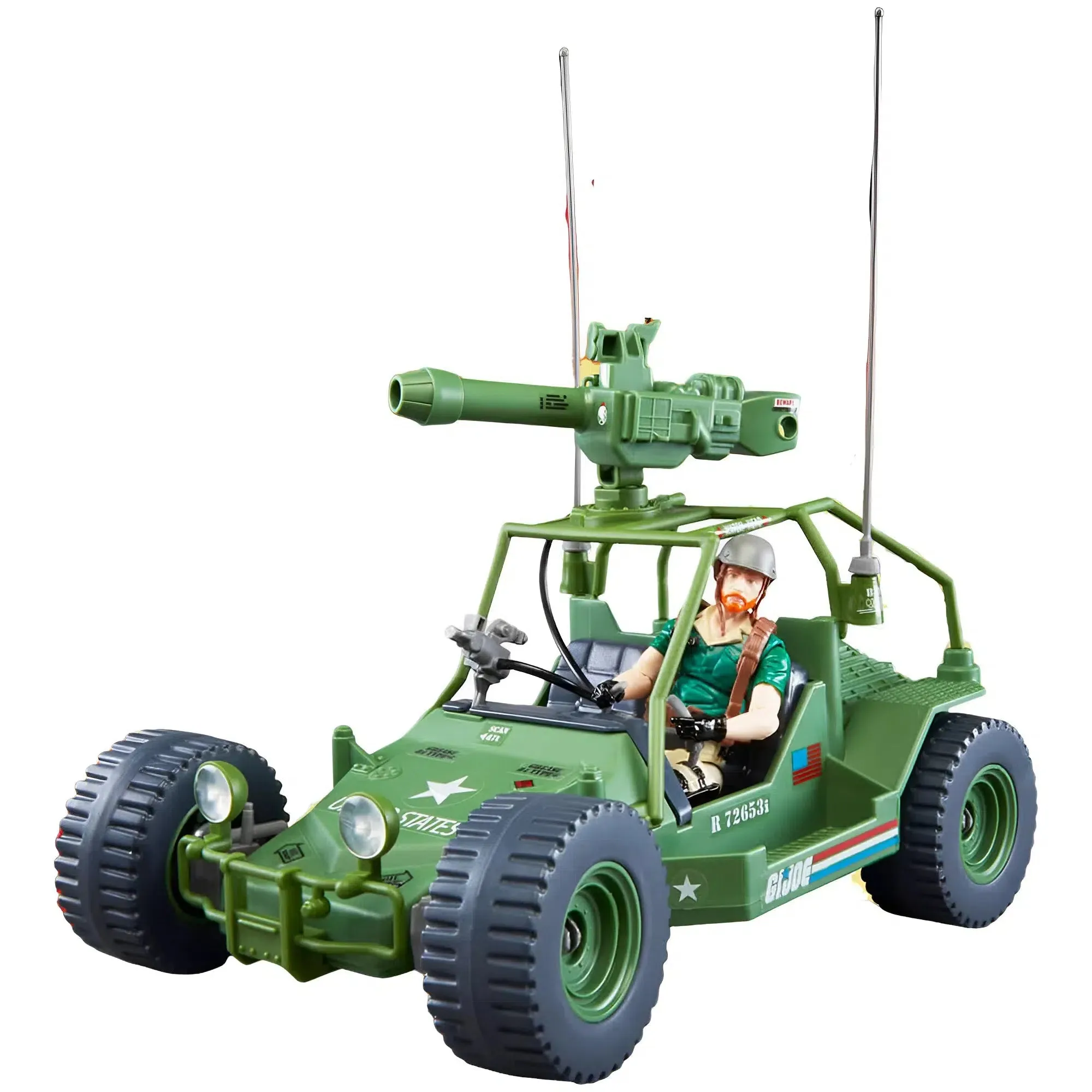 G.I. Joe - A.W.E. Striker Vehicle & Crankcase Action Figure (3.75") - Hasbro - Retro Collection Series