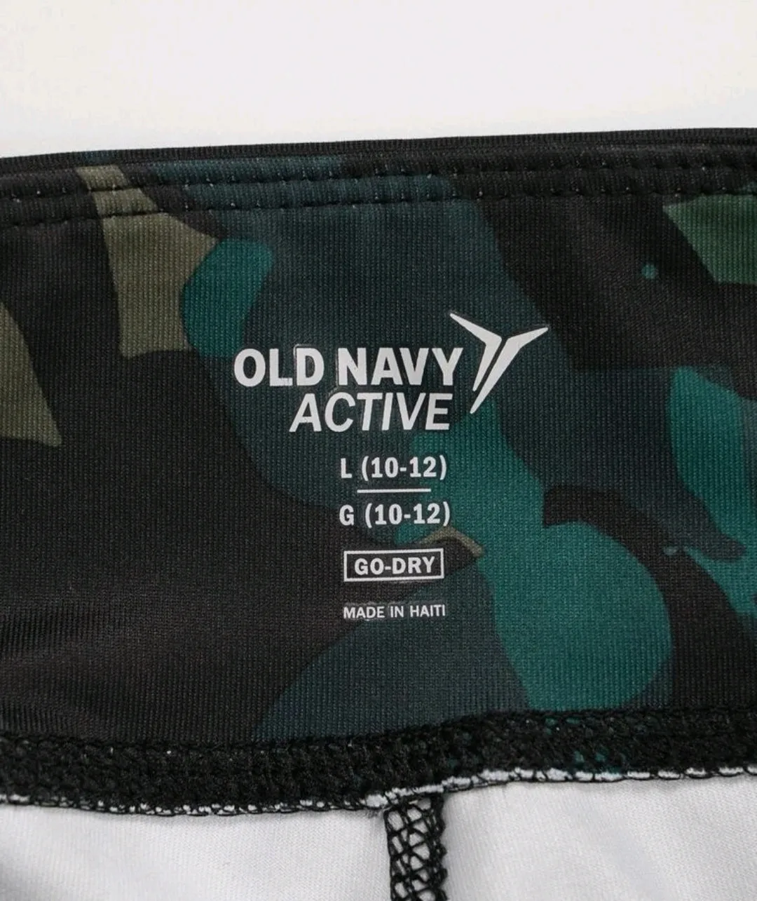 GIRL SIZE LARGE (10/12 YEARS) - OLD NAVY Active Wear, Go-Dry Pants EUC B15