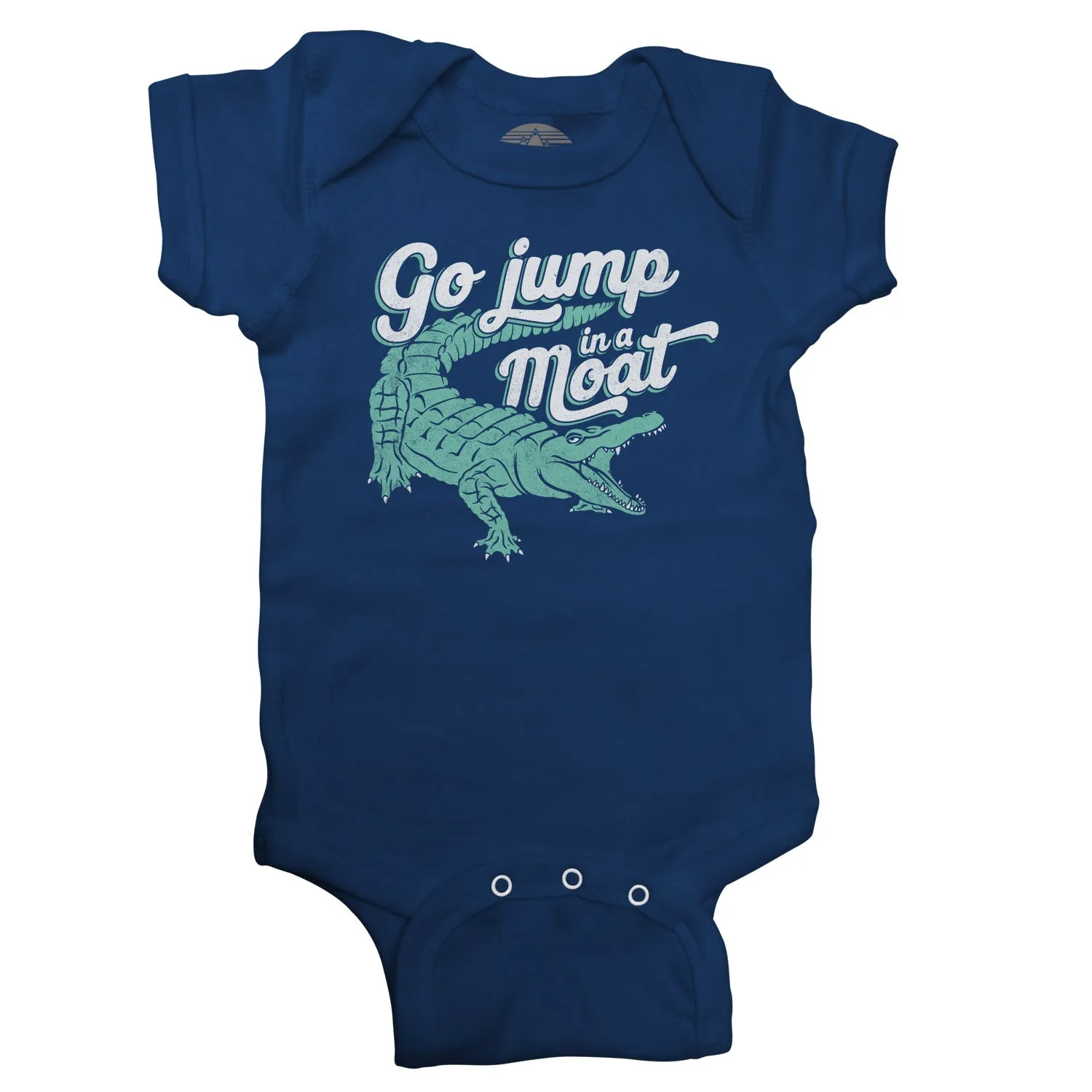 Go Jump in a Moat Alligator Infant Bodysuit - Unisex Fit