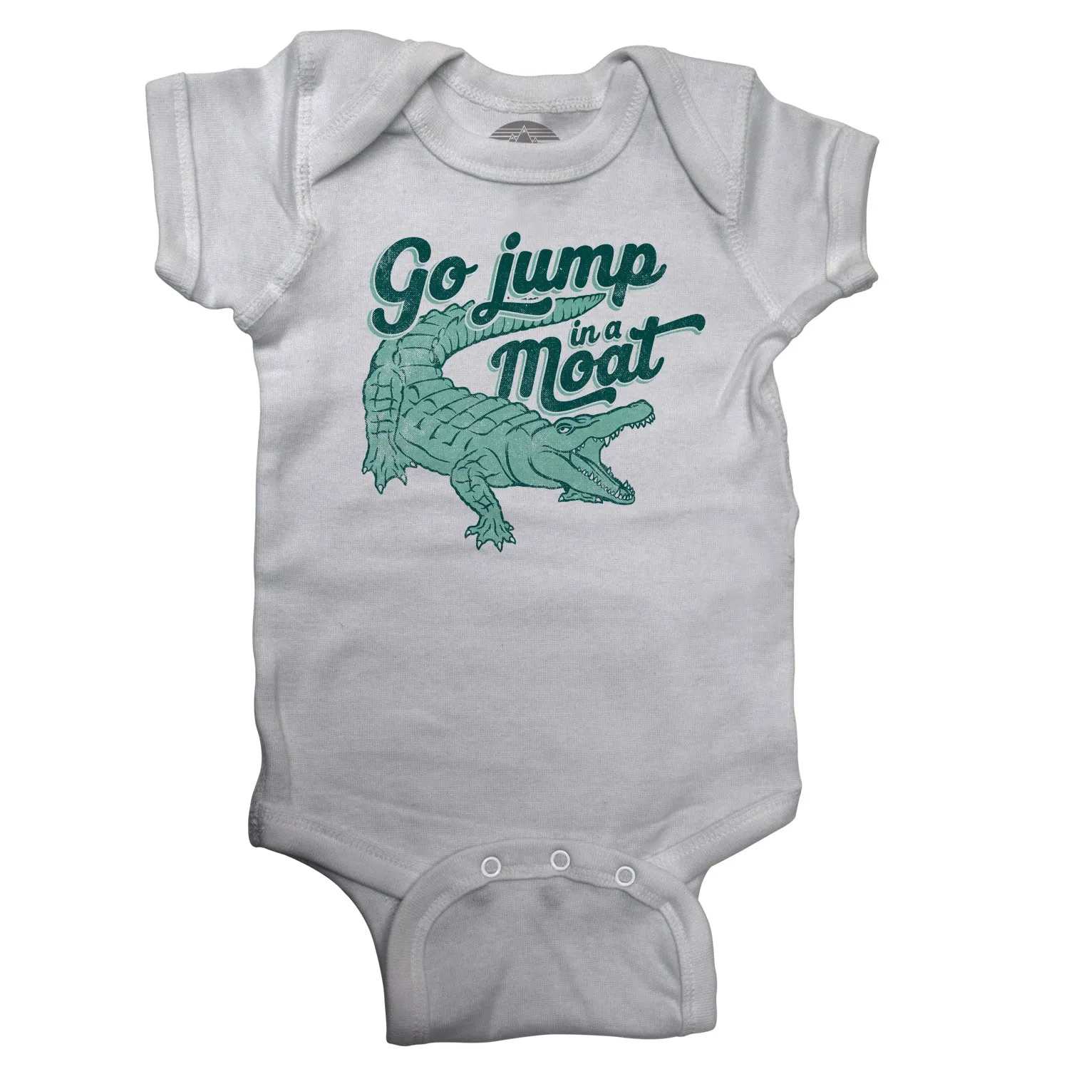 Go Jump in a Moat Alligator Infant Bodysuit - Unisex Fit