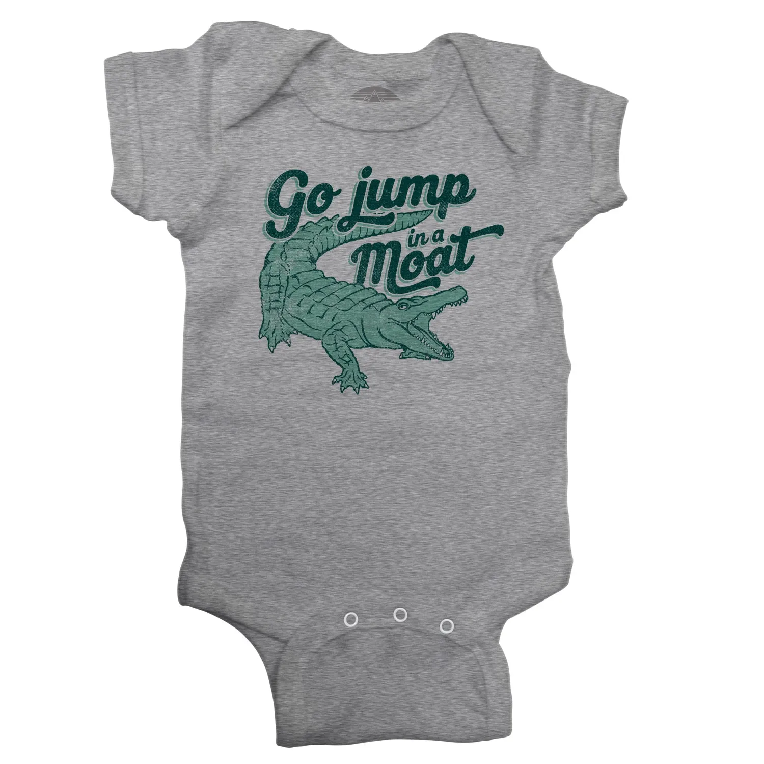 Go Jump in a Moat Alligator Infant Bodysuit - Unisex Fit