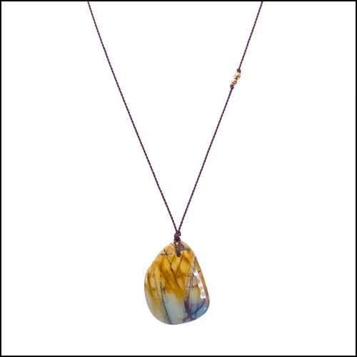 Golden Jasper Gemstone Pendant