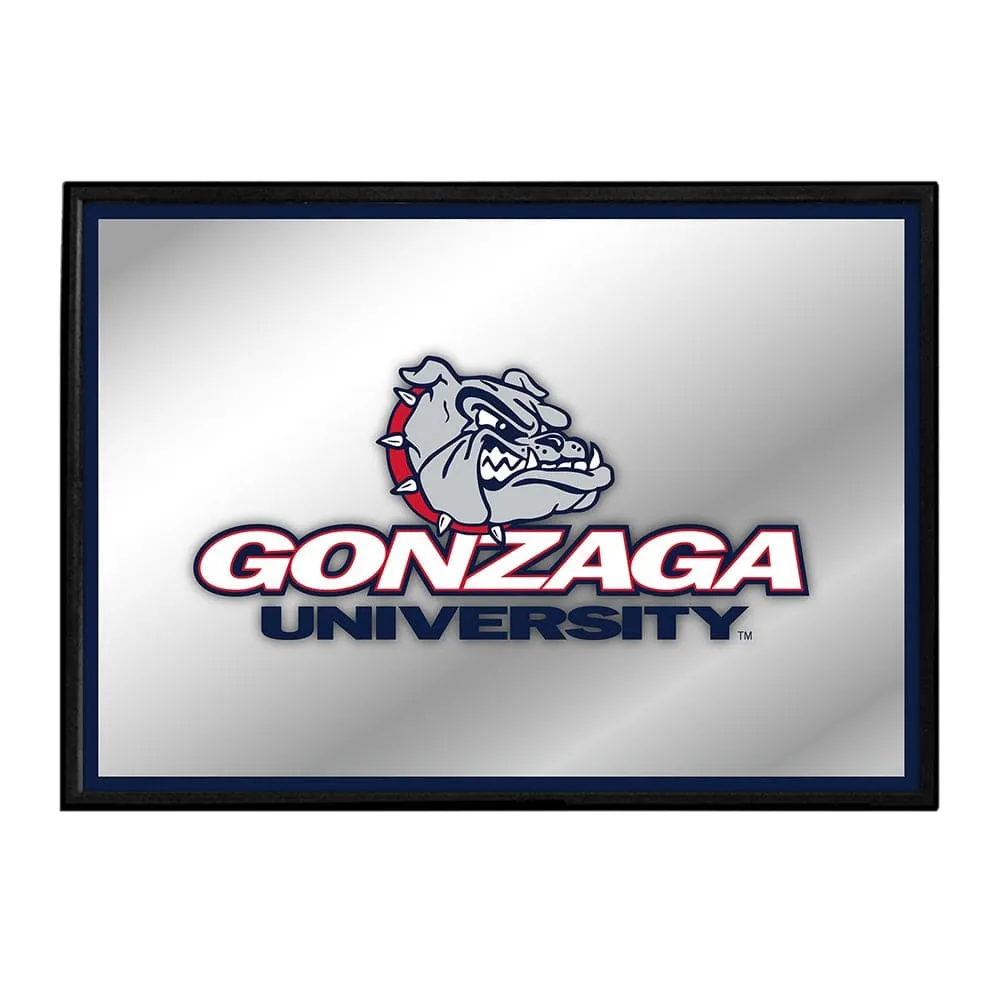 Gonzaga Bulldogs: Framed Mirrored Wall Sign