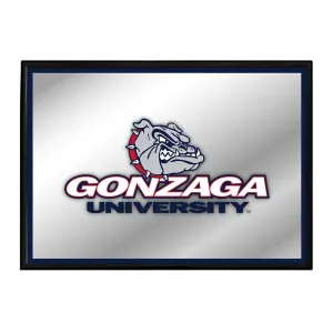 Gonzaga Bulldogs: Framed Mirrored Wall Sign