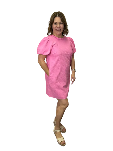 Gorgeous in the Back Pink Dress