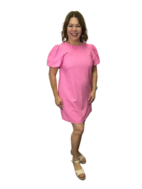 Gorgeous in the Back Pink Dress