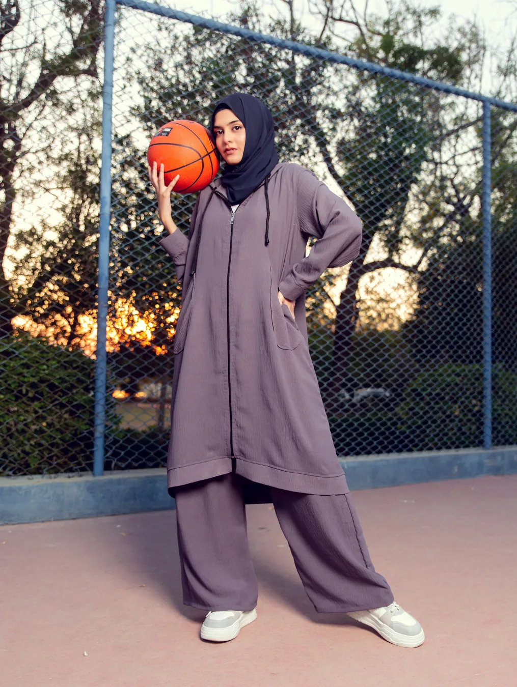 Gray Sports wear