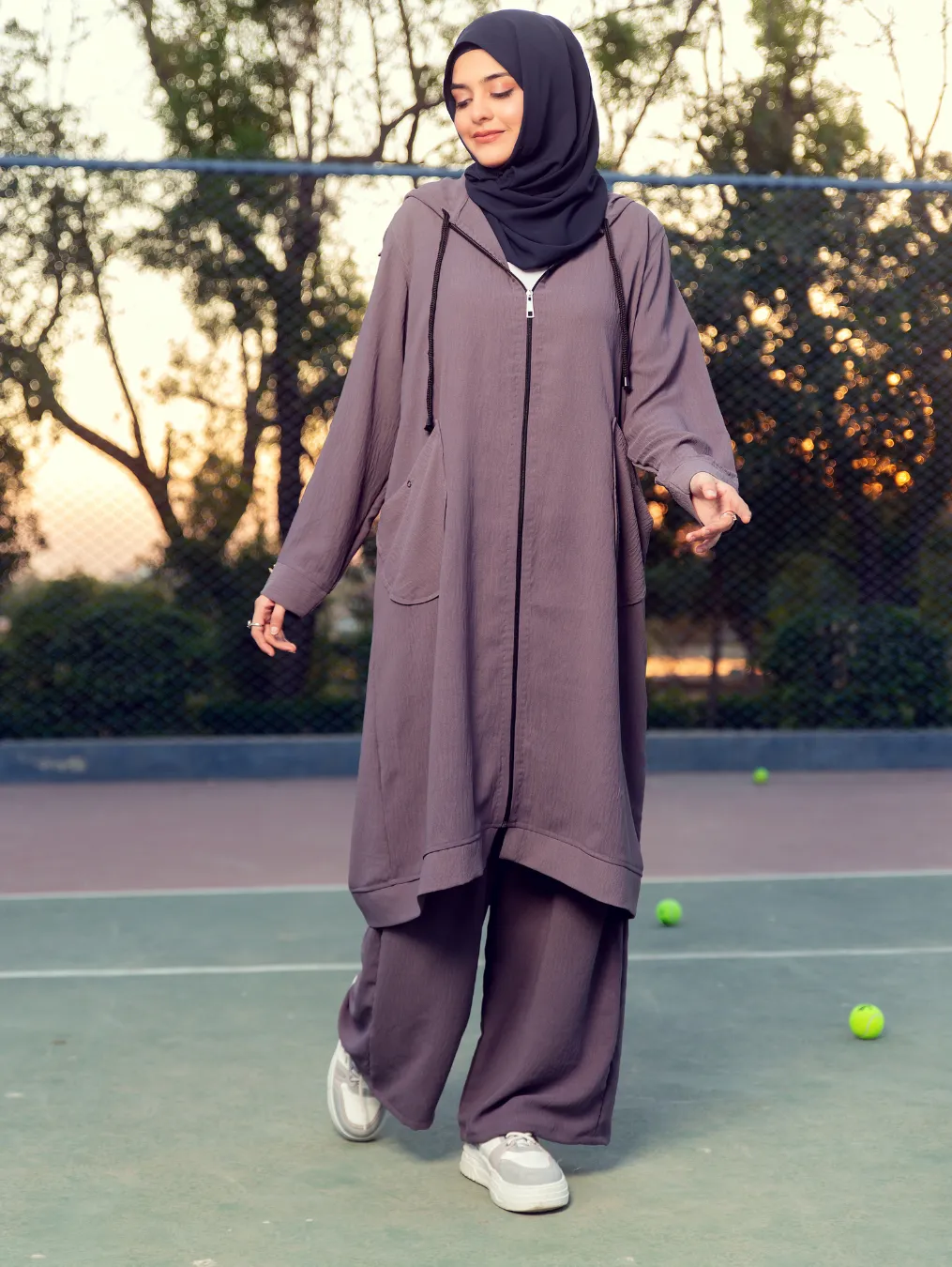 Gray Sports wear
