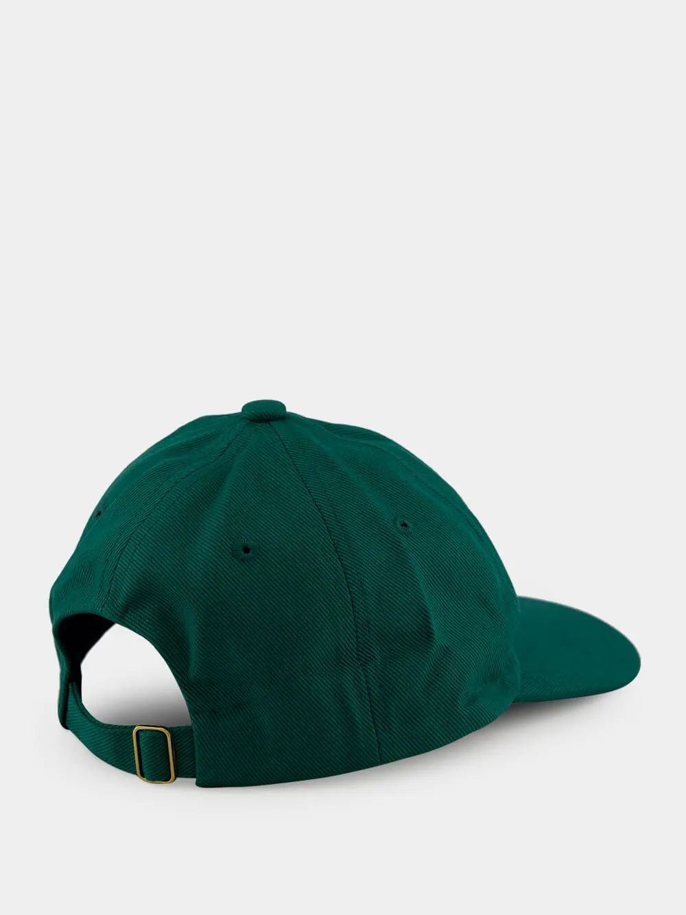 Green Checkered Court Cap