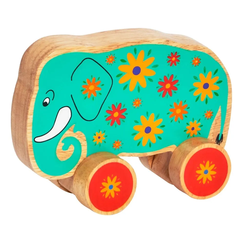Green Elephant Push Along - 30th Birthday Limited Edition
