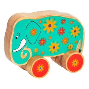Green Elephant Push Along - 30th Birthday Limited Edition