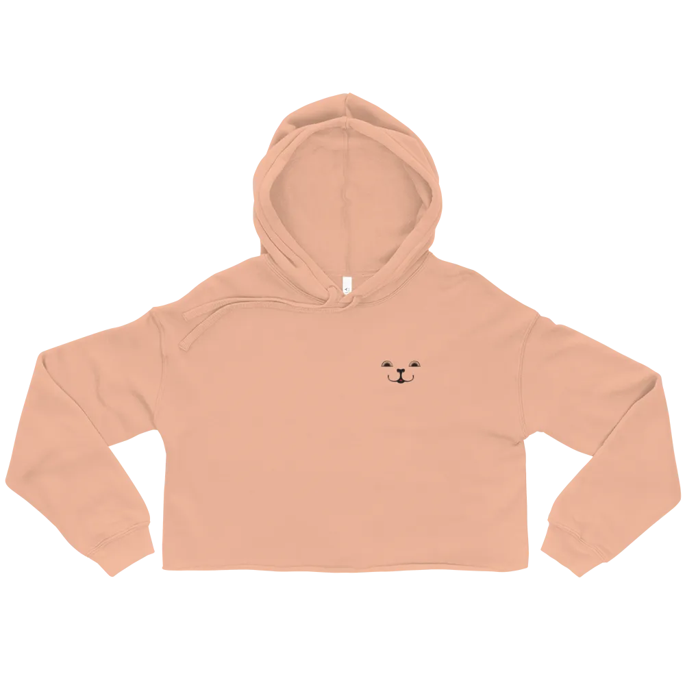 HapDog "Face of Hap" Cropped Hoodie