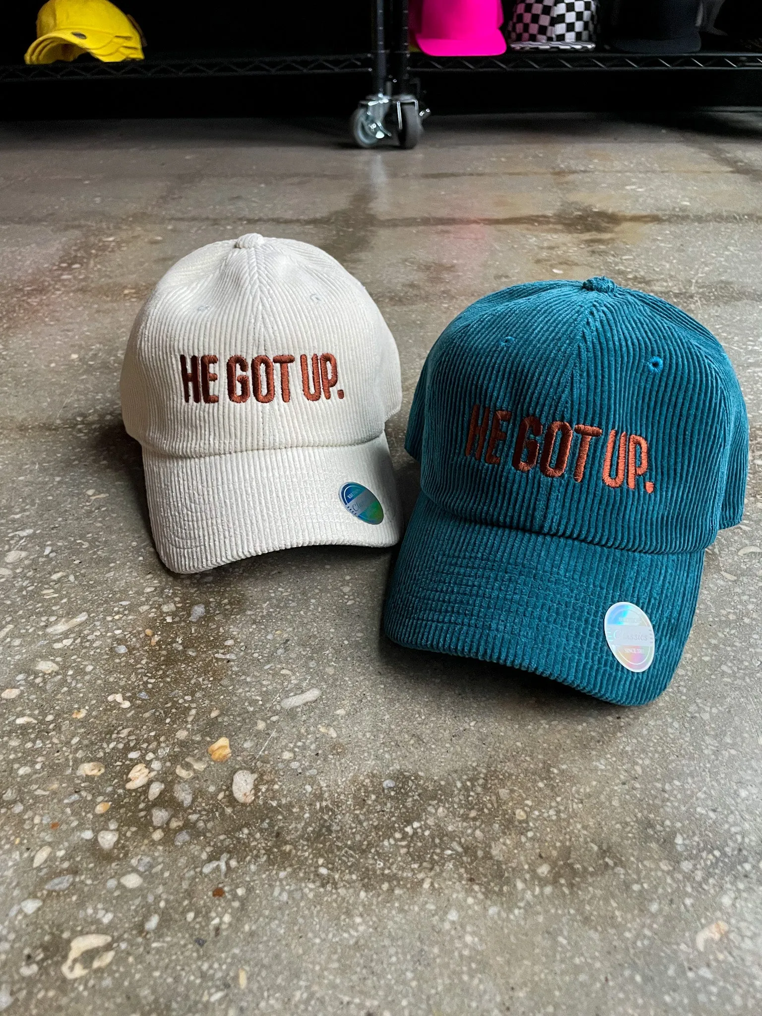 He Got Up Hat (Corduroy)