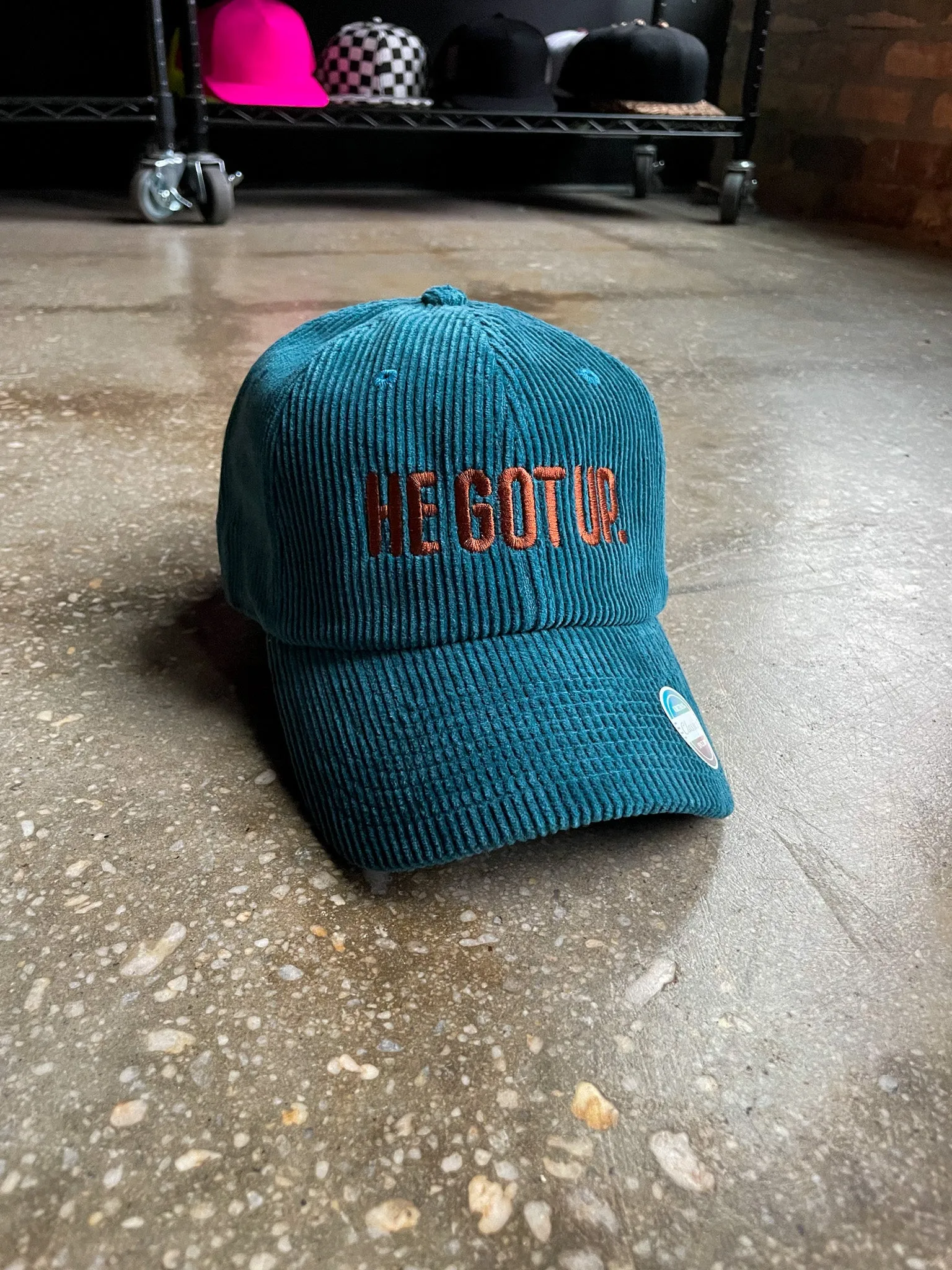 He Got Up Hat (Corduroy)