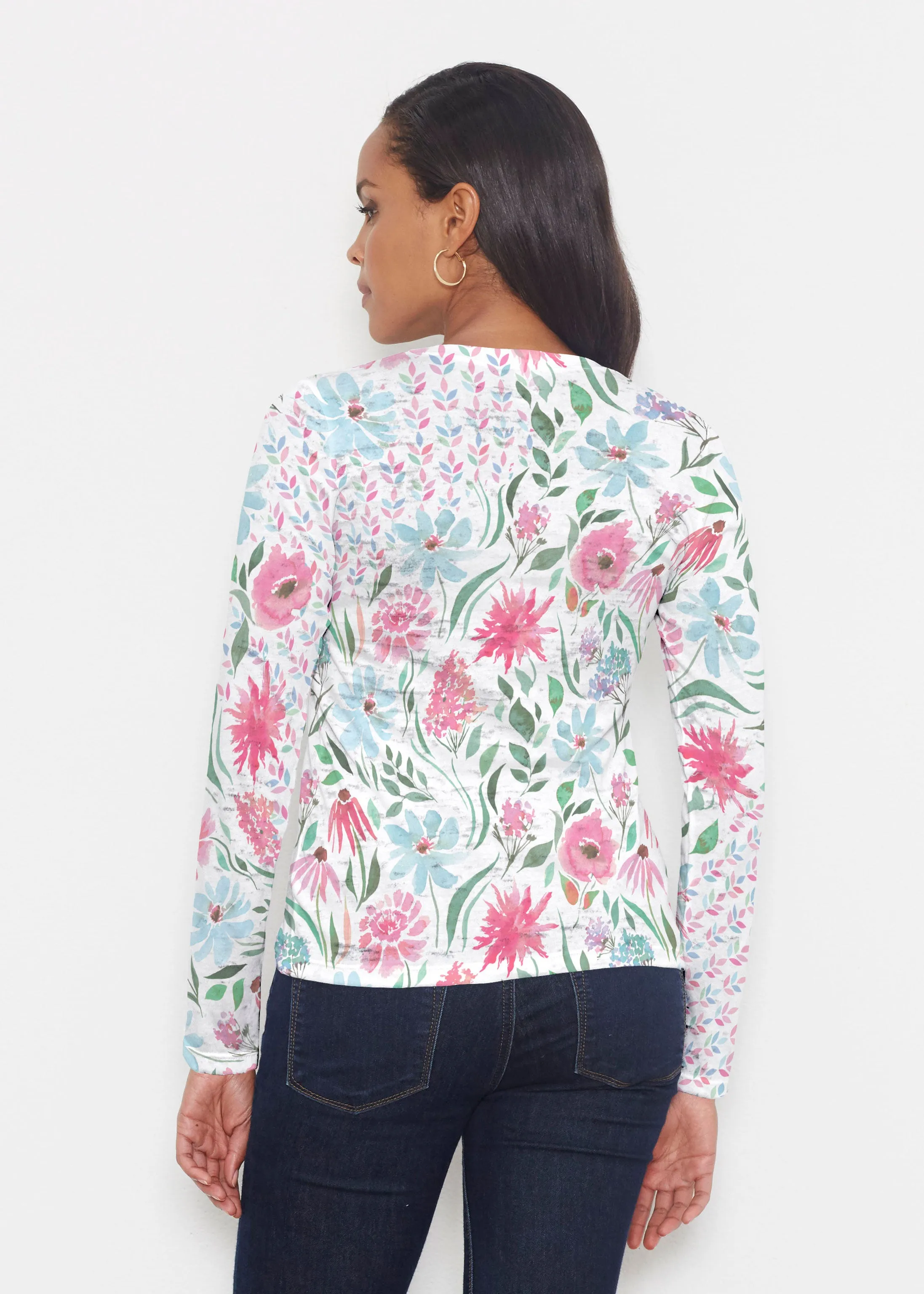 Hello Dolly (8038) ~ Signature Long Sleeve Crew Shirt