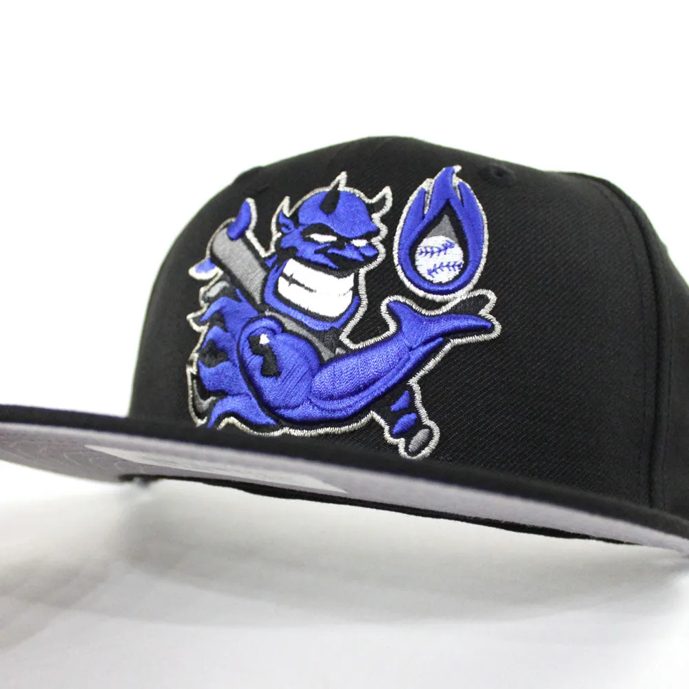 Hellrazors New Era 59Fifty Fitted Hat (Black Blue Gray Under Brim)