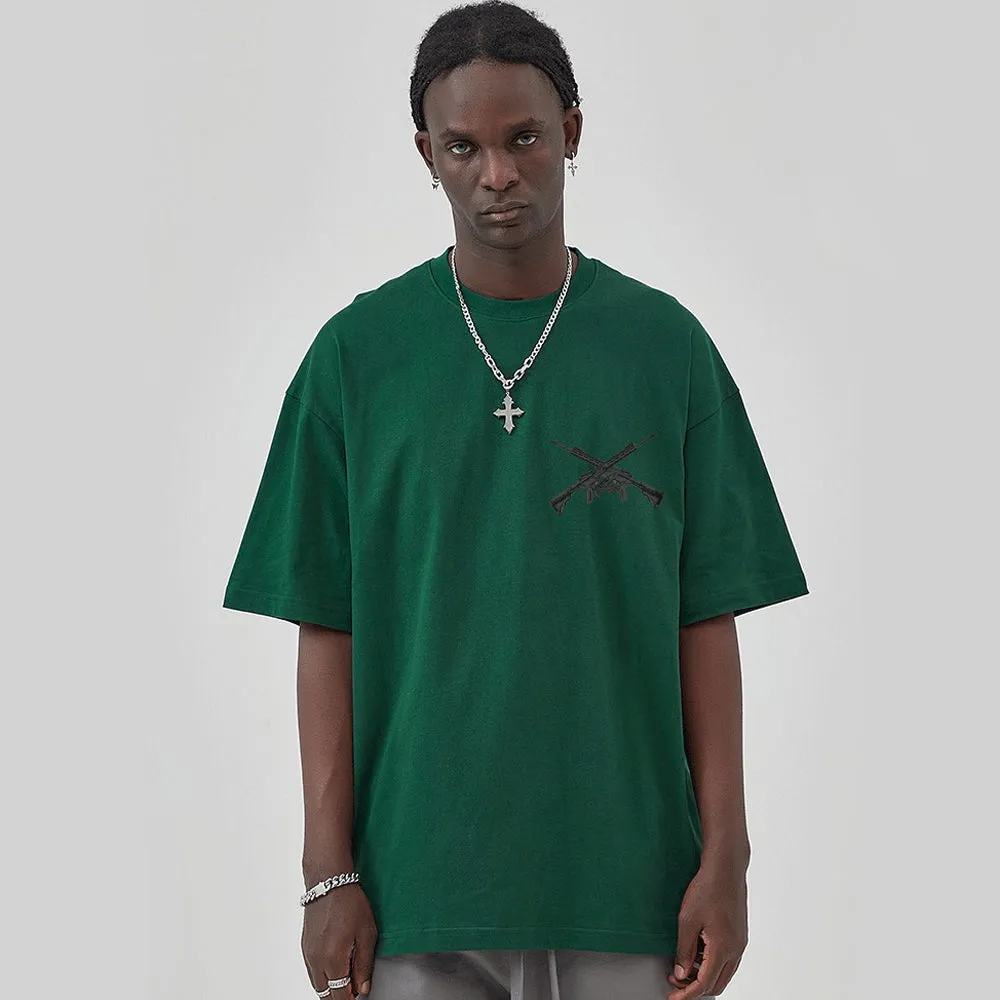 High Street Elk With Gun T-Shirt