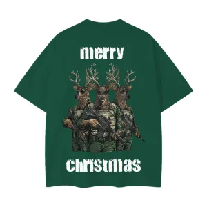 High Street Elk With Gun T-Shirt